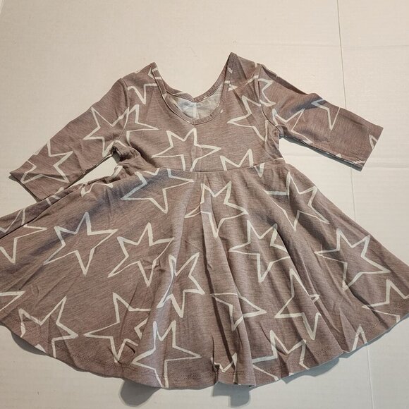 Old Navy Toddler Girls 2T Dress Bundle Star Heart Print Long Sleeve School - Picture 3 of 11